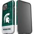 Michigan State University Jersey Split iPhone 15 Impact Case